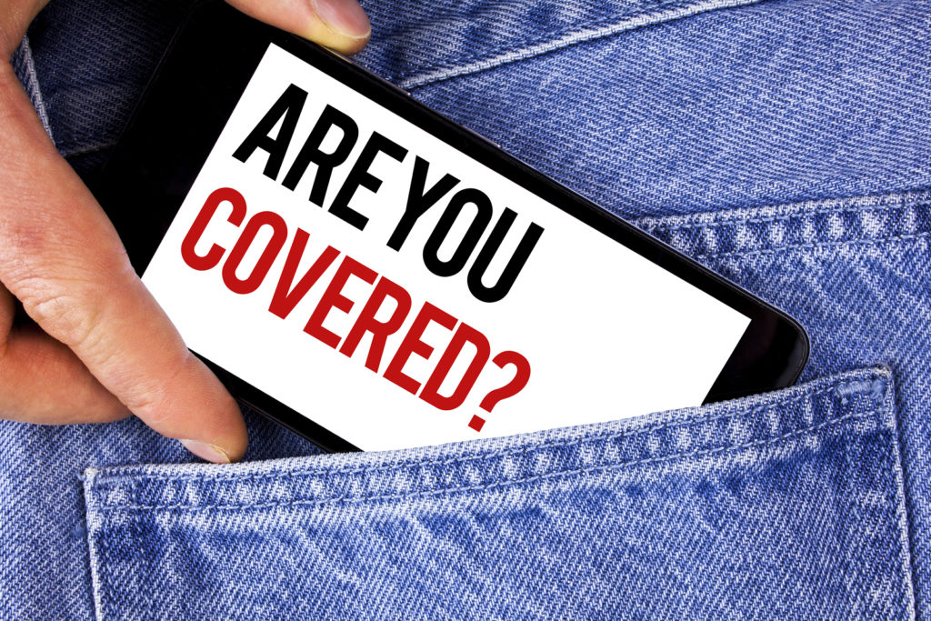 Text Sign Showing Are You Covered Question Conceptual Photo Hea | McCormick Insurance Insurance