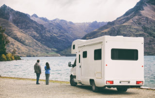 RV motorhome camper van road trip young people on New Zealand tr | McCormick Insurance